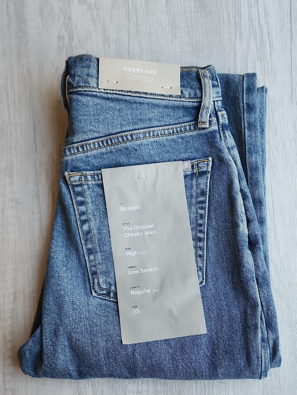 Everlane The Original Cheeky Jean Nwt